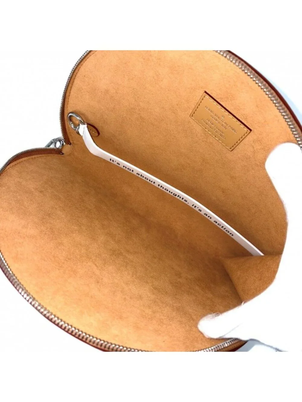 Louis Vuitton Clutch Monogram Fortune Cookies Second Pouch Brown Silver